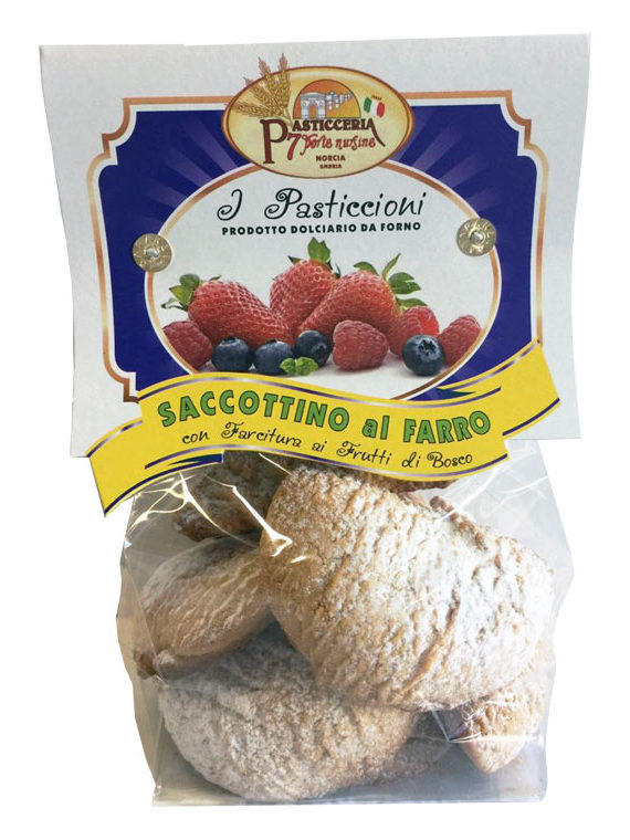 Saccottini al fatto ai frutti di bosco